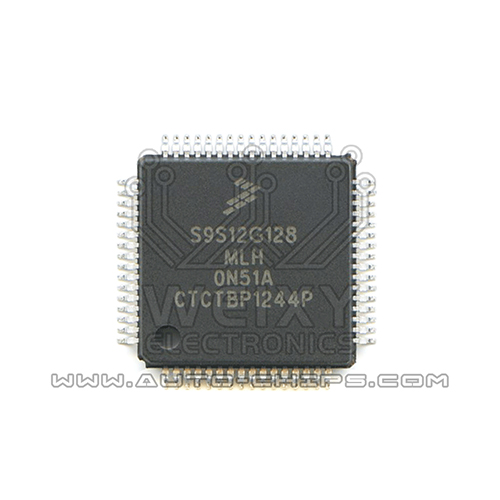 S9S12G128MLH 0N51A commonly used vulnerable MCU chip for  automotive ecu