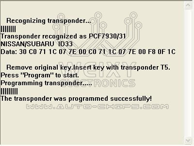TMPro2 Software module 62 – Key copier for ID11, ID12, ID13, SAAB and ID33 fixed keys
