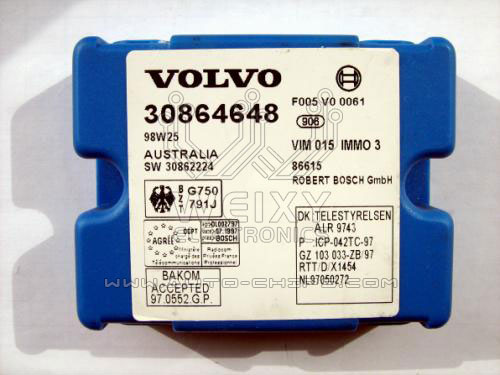 TMPro2 Software module 34 – Volvo IMMO3 immobox Bosch