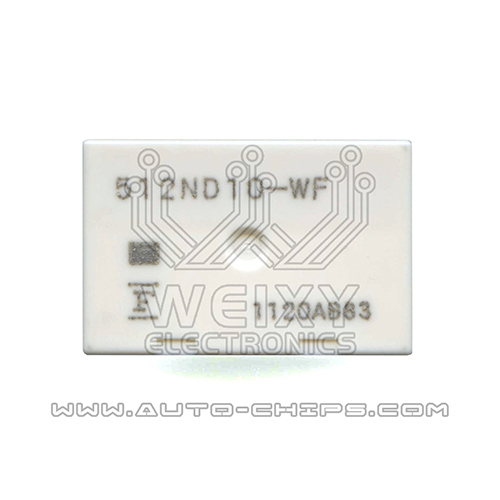 512ND10-WF Commonly used vulnerable relays for automotive BCM