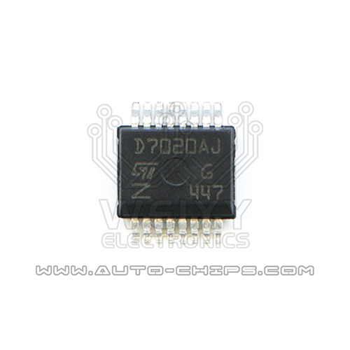 D7020AJ commonly used vulnerable chip for automotive BCM