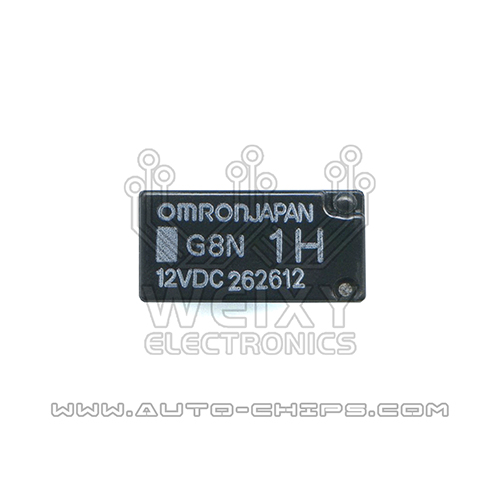 G8N-1H-12VDC  commonly used vulnerable relay for automotive BCM