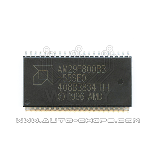 AM29F800BB-55SEO  Commonly used vulnerable flash chip for automobiles