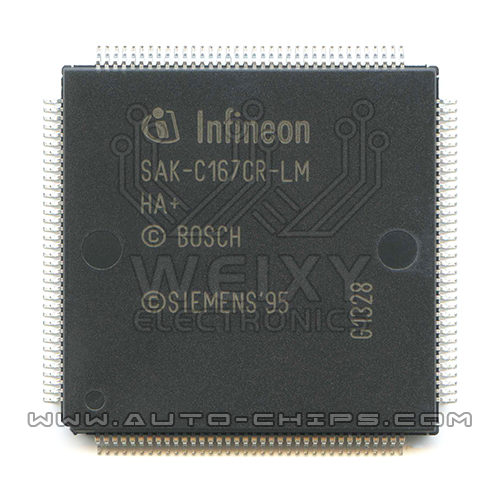 SAK-C167CR-LM   Vulnerable chips for automobiles ECU