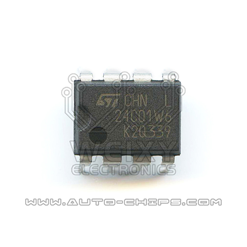 24C01 DIP8  Commonly used EEPROM chip for automobiles, Truck and excavator