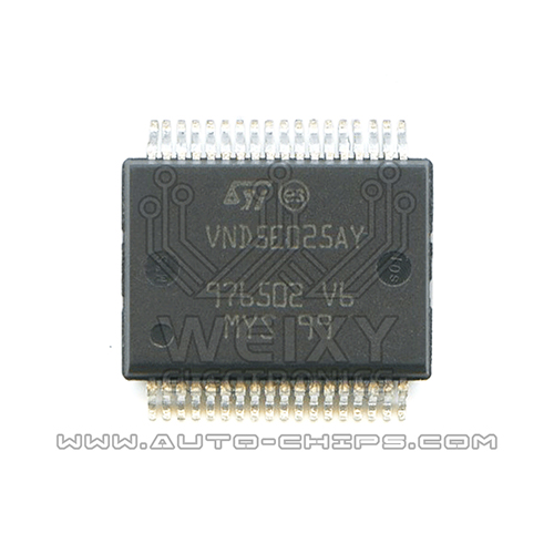 VND5E025AY  commonly used vulnerable tail lamp driver IC for automotives' BCM
