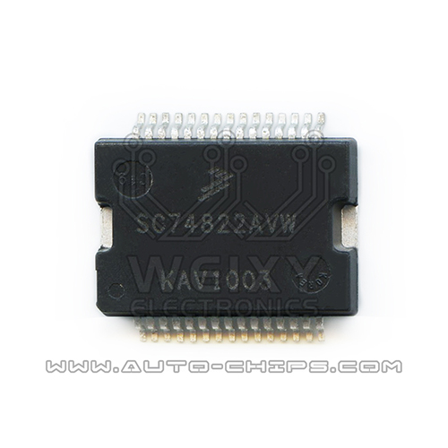SC74822AVW  commonly used vulnerable driver chip for automobiles