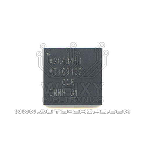 A2C43451 ATIC91C2 commonly used vulnerable chip for automotive ecu