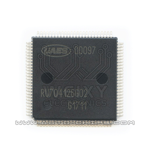 0D097 automotive ECU fuel injection driver chip