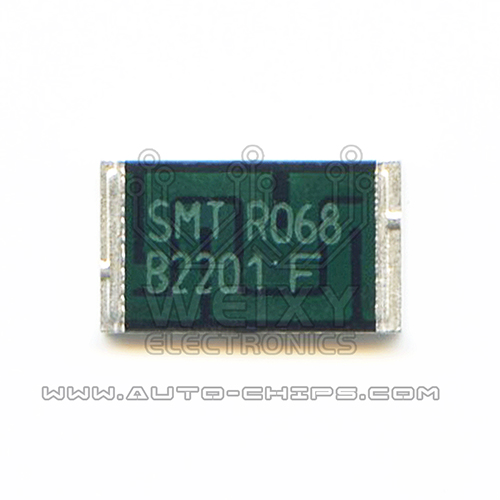 SMT R068 high-precision alloy power resistors for automotives