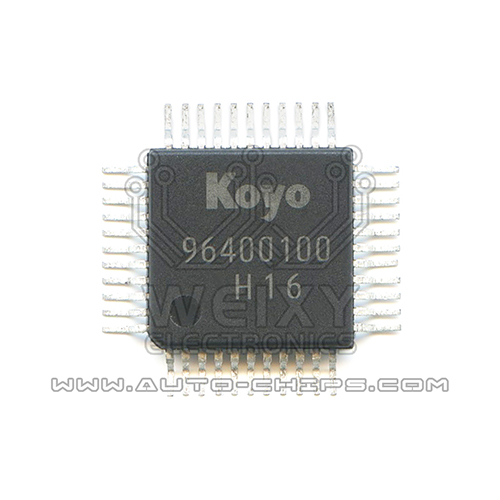 KOYO 96400100 commonly used vulnerable chip for automotive ecu
