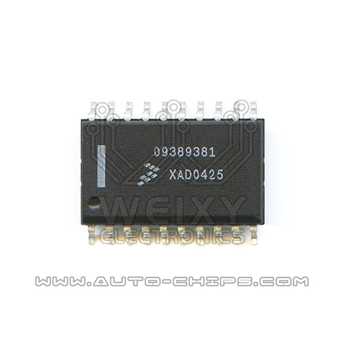 09389381  commonly used vulnerable drive chip for Automotive control unit module