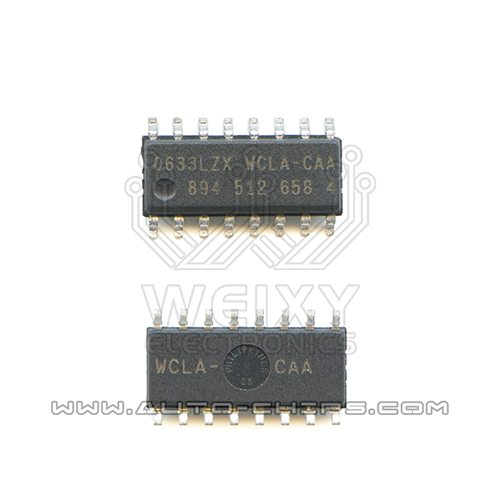WCLA-CAA 894 512 658 4 chip use for automotives ECU