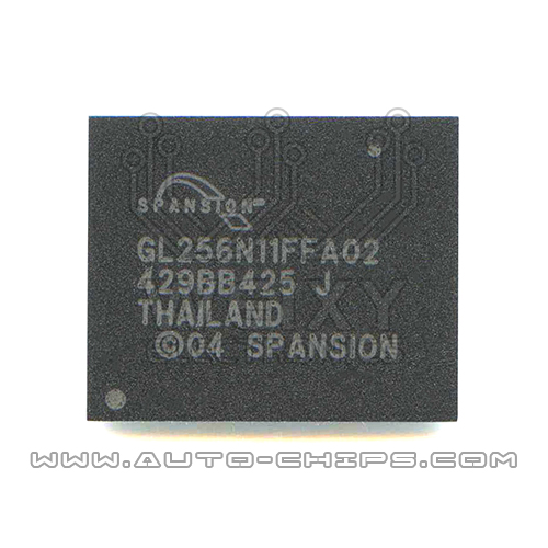 GL256N11FFA02 chip use for Automotives stereo & amplifier accessories