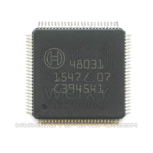 BOSCH 48031 commonly used vulnerable chip for automotive ecu