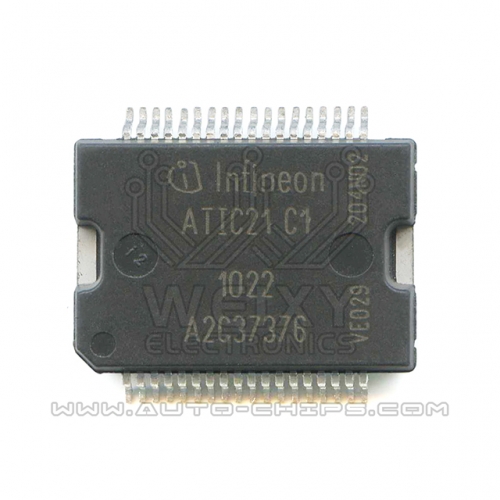 ATIC21 C1 A2C37376  Commonly used vulnerable driver chip for Mercedes-Benz A271 ECU