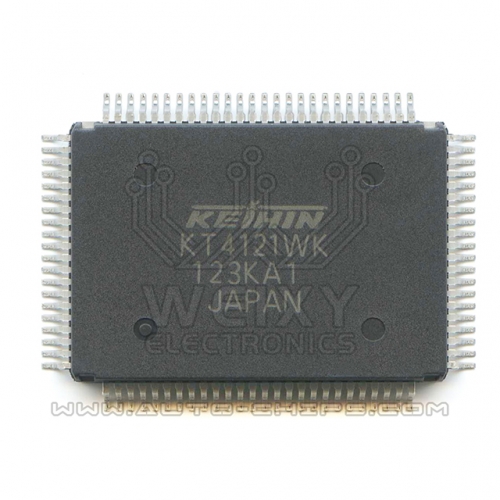 KT4121WK   commonly used vulnerable driver chips for Honda ECU