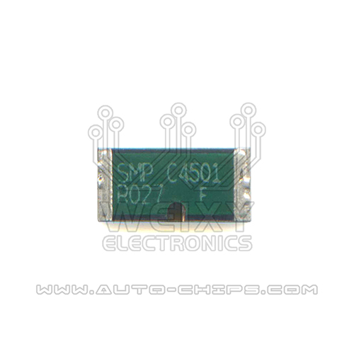 SMP R027 commonly used vulnerable resistor for automotive ecu