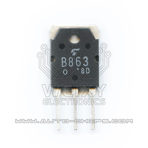 B863 commonly used vulnerable chip for automotive ecu