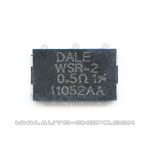 DALE WSR-2 0.5R Resistor use for Automotives ECU