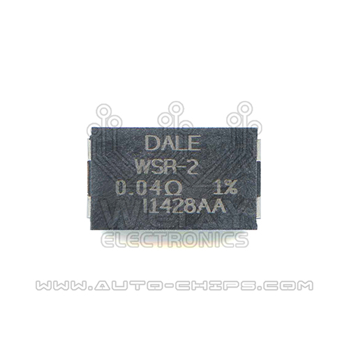 WSR-2 0.04Ω   commonly used high power protection resistor for ECU