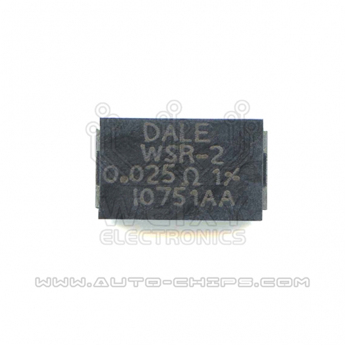 DALE WSR-2 0.025R Resistor use for Automotives ECU