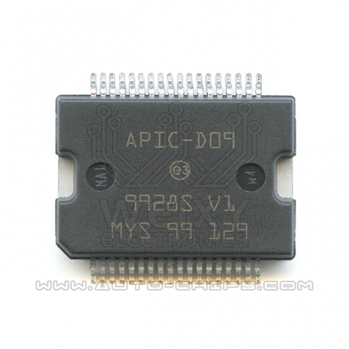 APIC-D09   commonly used vulnerable drive chip for Nissan ECU