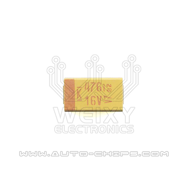 476 16V Capacitor use for automotives