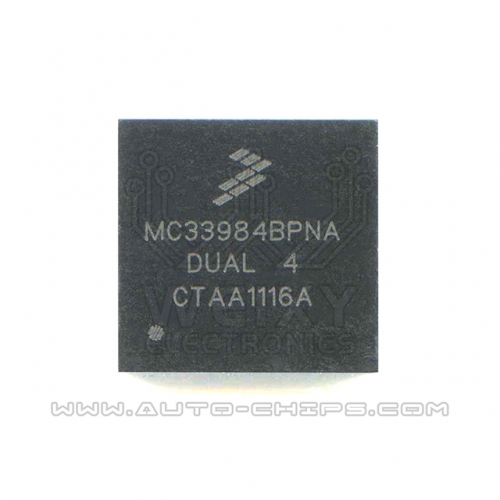 MC33984BPNA  commonly used vulnerable tail lamp driver IC for automotives' BCM