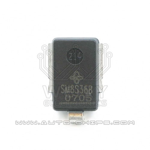 SM8S36B  commonly used vulnerable transient suppression diode for Automotive ECU