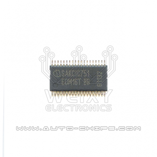 SAKCIC751 chip use for automotives ECU