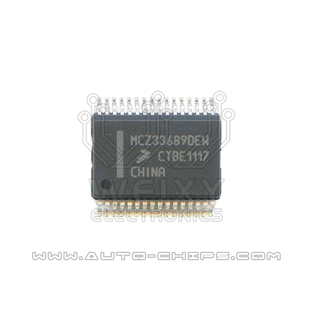 MCZ33689DEW chip use for automotives BCM