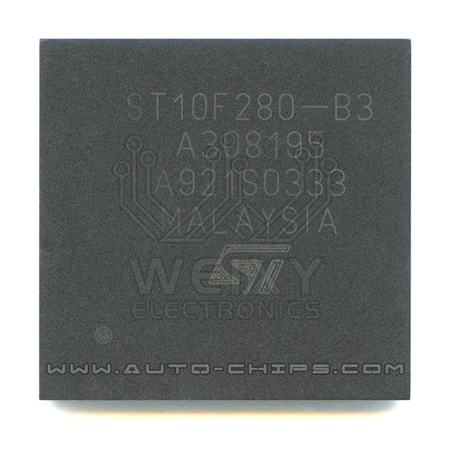ST10F280-B3   Commonly used  vulnerable MCU driver chip for Fiat ECU