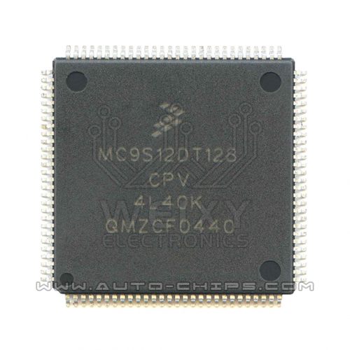 MC9S12DT128CPV 4L40K   commonly used vulnerable flash chip for automotive MCU