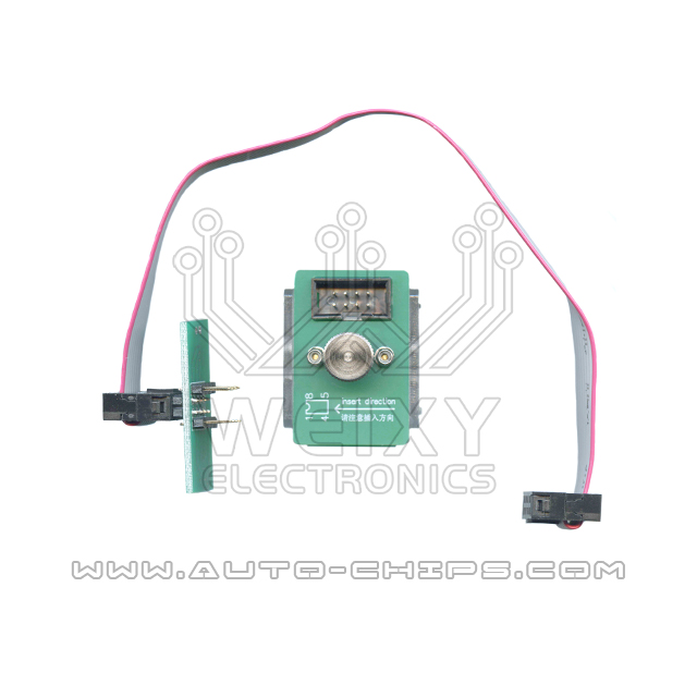 Puncture socket adapter for SOIC8 eeprom chip