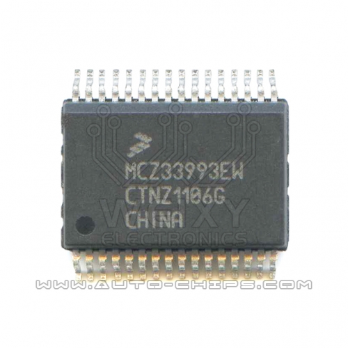 MCZ33993EW   Commonly used vulnerable driver chip for automotive BCM
