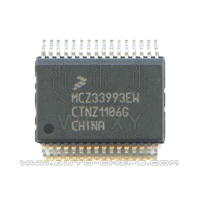 MCZ33993EW   Commonly used vulnerable driver chip for automotive BCM