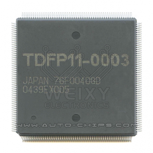 TDFP11-0003 76F0040GD Commonly used vulnerable Chip for TOYOTA DENSO ECU