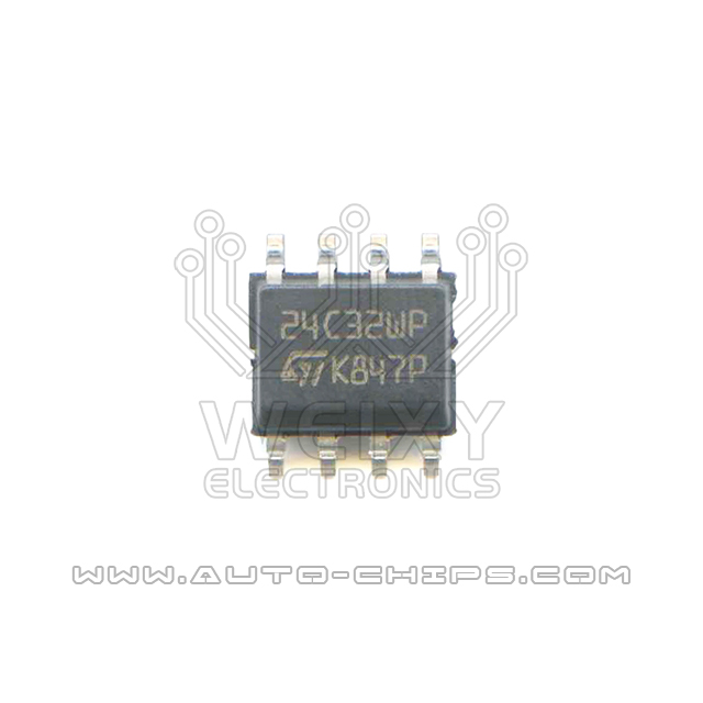 24C32 SOIC8  Commonly used EEPROM chip for automobiles, Truck and excavator