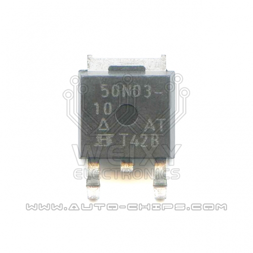 50N03-10 chip use for automotives