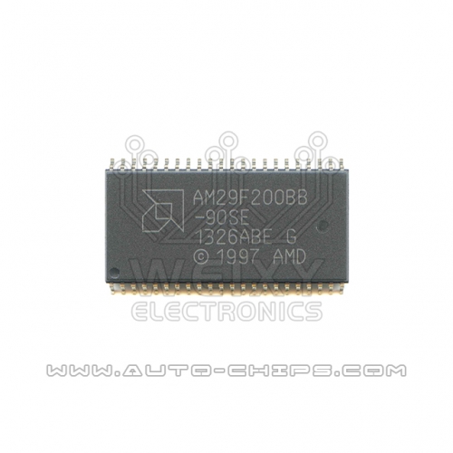 AM29F200BB-90SE  commonly used vulnerable FLASH chip for automotive ECU