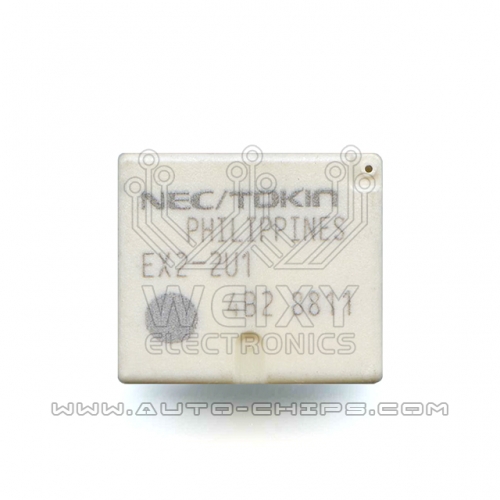 EX2-2U1 commonly used vulnerable relay for automotive BCM