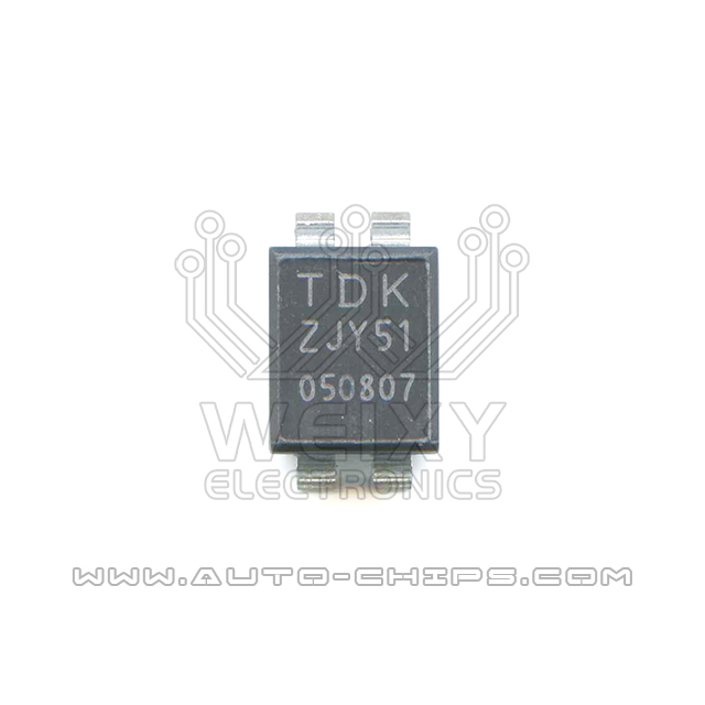 TDK ZJY51 chip use for automotives ECU