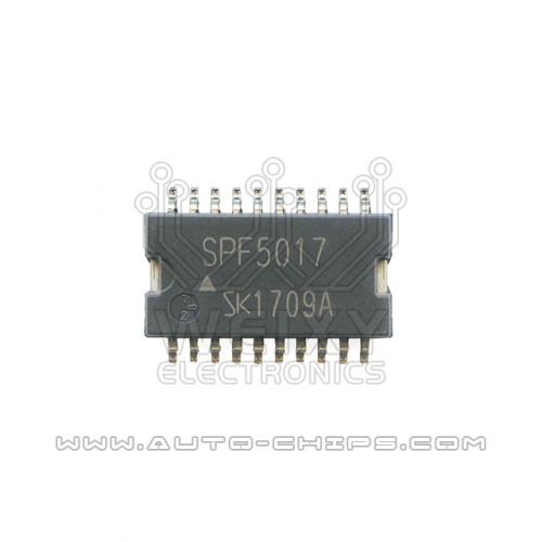 SPF5017  commonly used vulnerable driver IC for Toyota ECU
