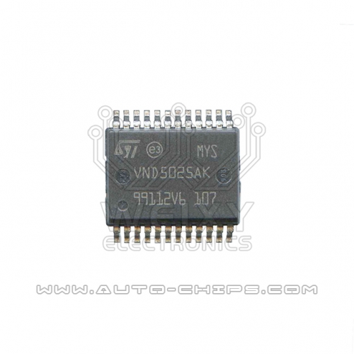 VND5025AK  turn light driver chip for automotive BCM