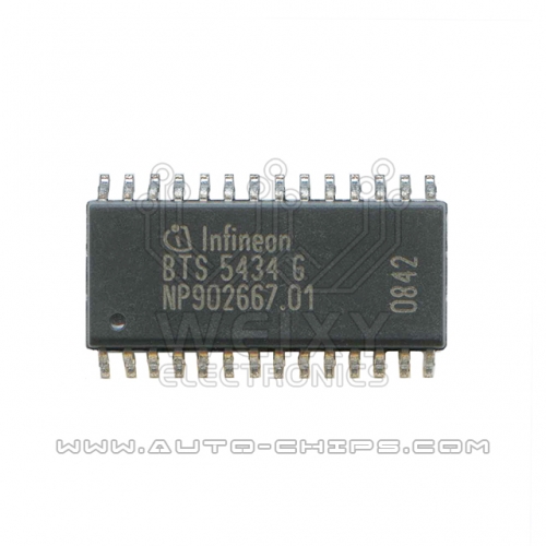 BTS5434G  commonly used vulnerable chip for automotive BCM