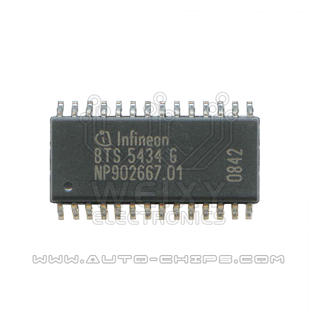 BTS5434G  commonly used vulnerable chip for automotive BCM
