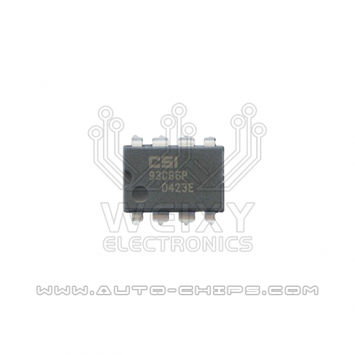 93C66P   commonly used vulnerable EEPROM for automobiles