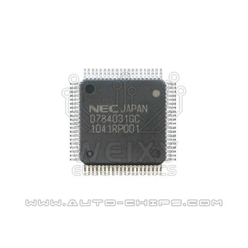 D784031GC  commonly used vulnerable chip for automobiles