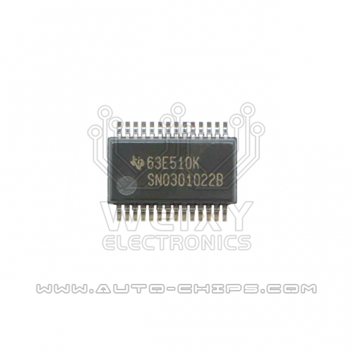 SN0301022B  commonly used vulnerable drive chip for Delphi ECU